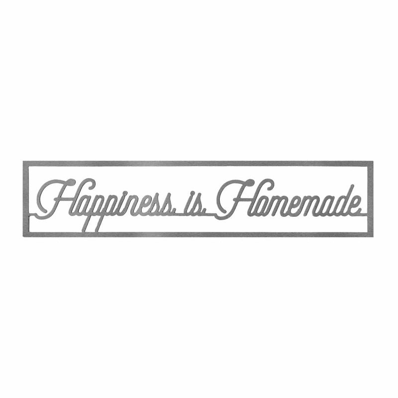 farmhouse kitchen sign happiness is homemade style
