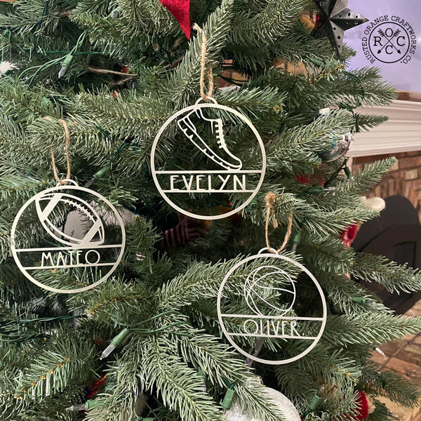 Sports 2025 christmas ornaments