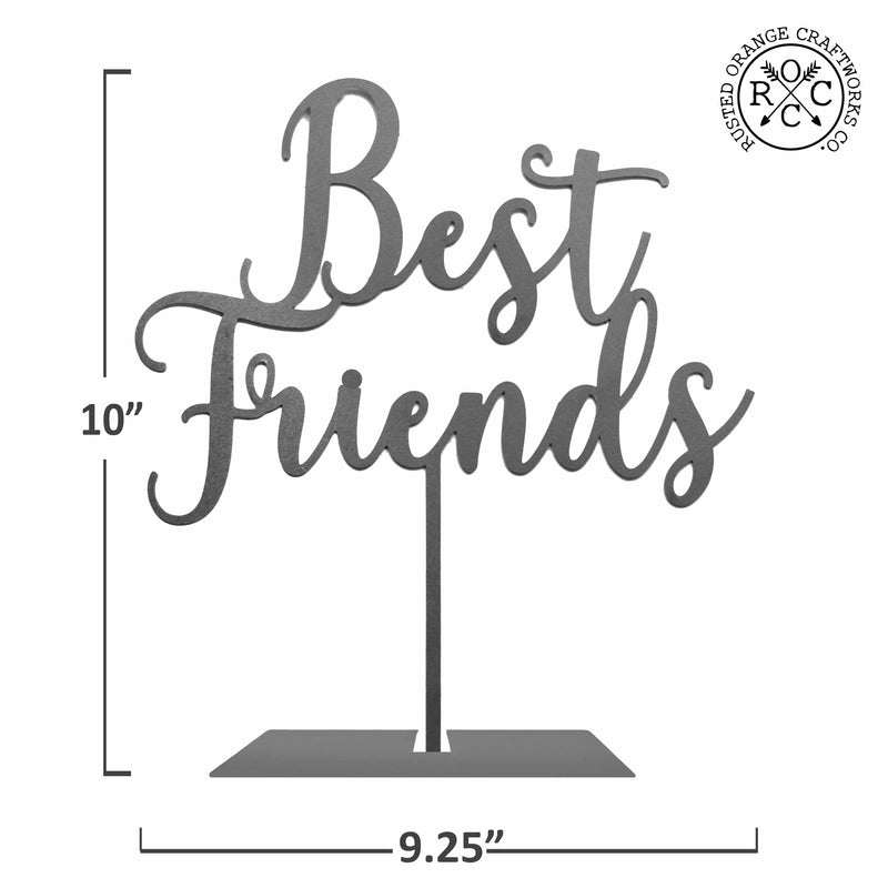 best friends sign dimensions