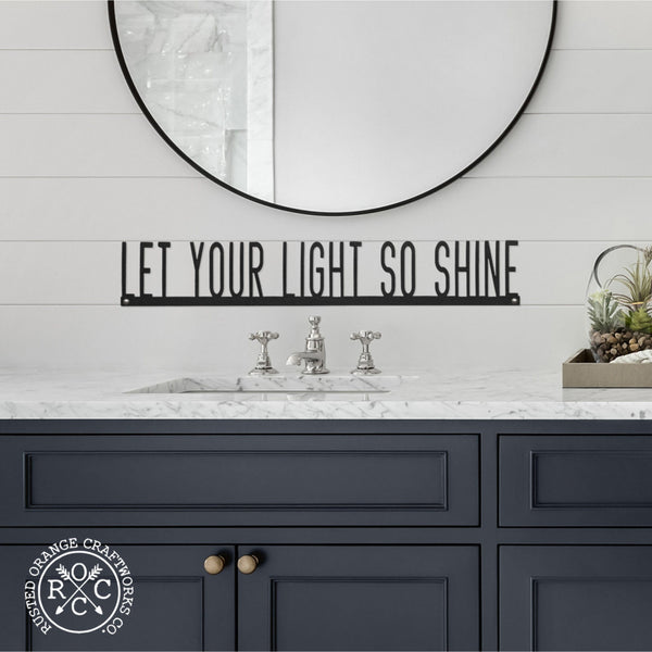 Rusted Orange Craftworks Co. Decor Custom Wall Words Collection - 5 Styles - Phrase Wall Decor for Bedroom