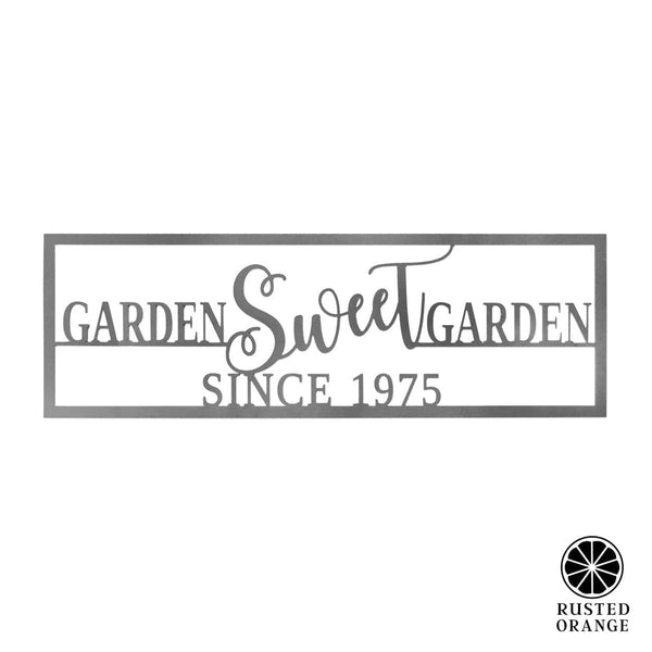 Rusted Orange Craftworks Co. Decorative Plaques Special Offer Home Sweet Home Custom - Ranch Sign Front Door Rustic Modern Wall Decor