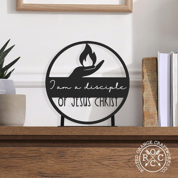 Rusted Orange Craftworks Co. Disciple of Jesus Christ Sign