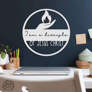 Rusted Orange Craftworks Co. Disciple of Jesus Christ Sign