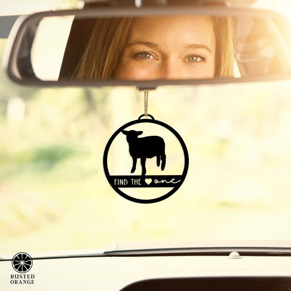 Rusted Orange Craftworks Co. Find the One - Ornament, Tabletop Sign, and Wall Decor