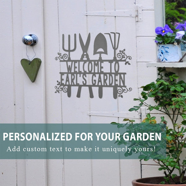 Rusted Orange Craftworks Co. Gardening Accessories Decor Steals - Find Me In The Garden Custom Sign - 2 Styles - Personalized Gardening Decor Outdoor Signs