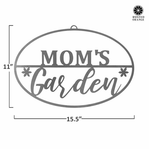 Rusted Orange Craftworks Co. Gardening Accessories Garden Custom Ovals - 4 Styles - Personalized Garden Signs Decorative Outdoor