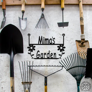 Rusted Orange Craftworks Co. Gardening Accessories Special Offer Garden Hanger Sign - 2 Styles - Decorative Garden Signs Gifts for Men and Women