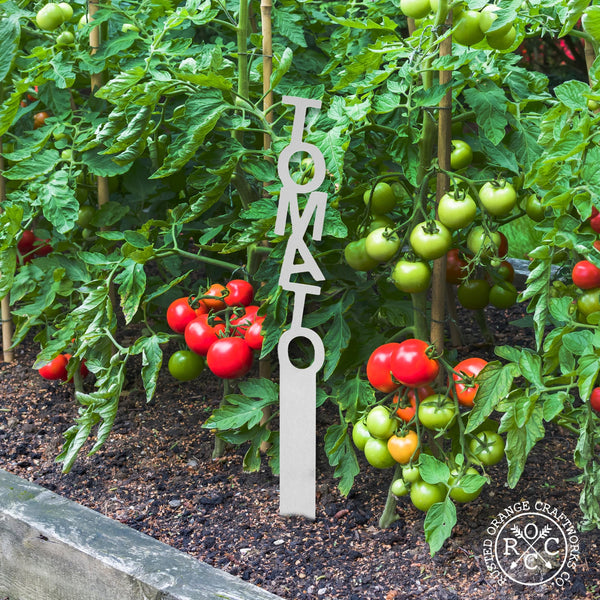 Rusted Orange Craftworks Co. Gardening Accessories Spell It Out Garden Markers - Plant Label Tags Outdoor Garden Markers