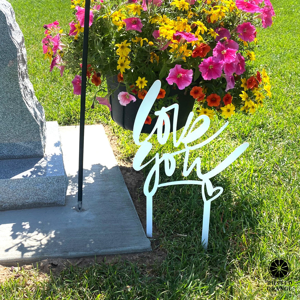 Rusted Orange Craftworks Co. Holiday Stake - 5 pack - Outdoor Patio Yard Decorations