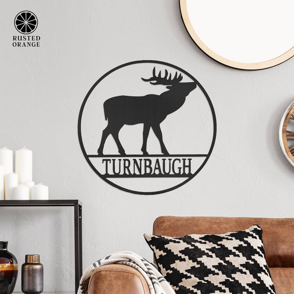 Rusted Orange Craftworks Co. Hunting & Shooting Special Offer Wildlife Signs - Personalized Hunting Decor for Cabin, Gifts for Men - Custom Cowboy Western Wall Decor With Name