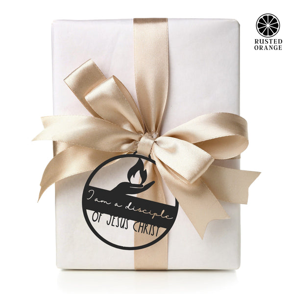 Rusted Orange Craftworks Co. I Am a Disciple of Jesus Christ - Ornament, Tabletop Sign, and Wall Decor