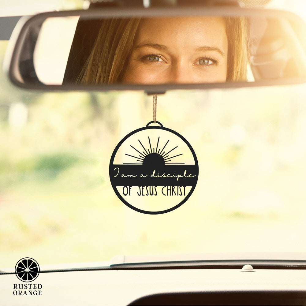 Rusted Orange Craftworks Co. I Am a Disciple of Jesus Christ - Ornament, Tabletop Sign, and Wall Decor