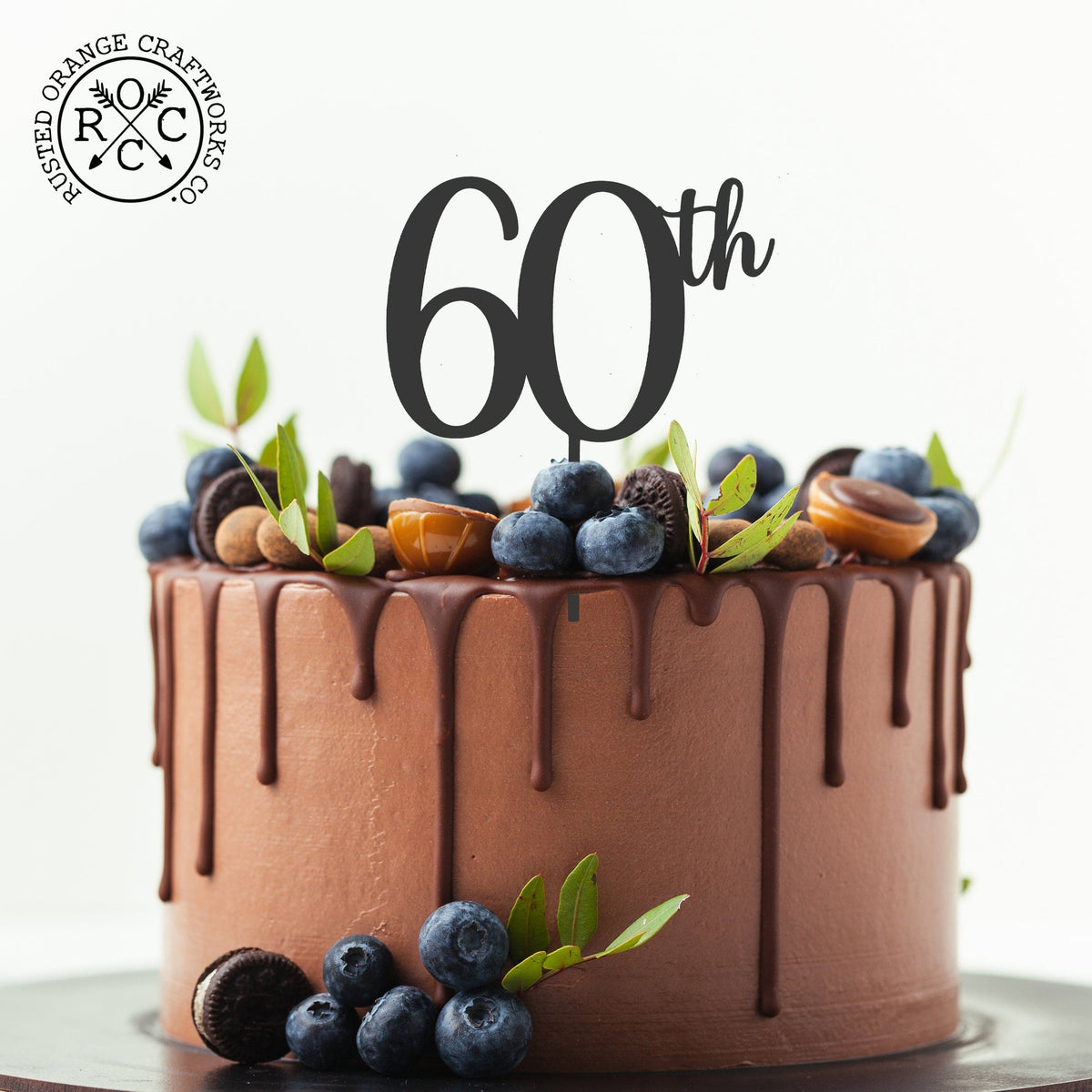 Custom Acrylic Number Cake Topper For Birthday Anniversaries – Pick Your Size & Font!