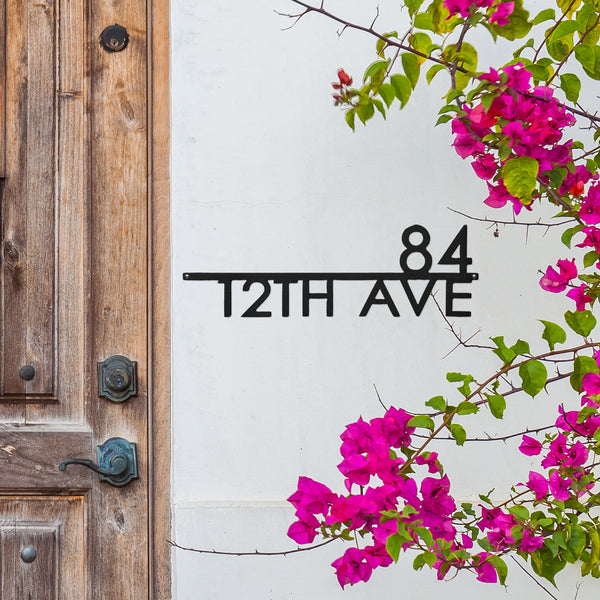 Rusted Orange Craftworks Co. OPTIONS_HIDDEN_PRODUCT Decor Steals Magnolia Home Address Plaque - 3 Sizes - Modern Outside House Numbers for Address