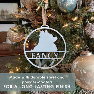 Rusted Orange Craftworks Co. OPTIONS_HIDDEN_PRODUCT Decor Steals Personalized Pet Ornaments - Set of 2 - Custom Dog or Cat Christmas Tree Ornaments