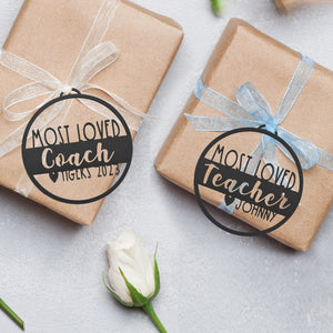 Rusted Orange Craftworks Co. OPTIONS_HIDDEN_PRODUCT Decor Steals Personalized VIP Thank You Gift Ornament  3 pack - Appreciation Gifts For Friends and Loved Ones