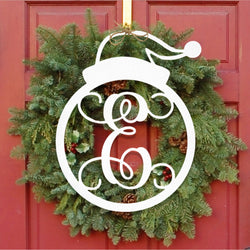 Rusted Orange Craftworks Co. OPTIONS_HIDDEN_PRODUCT Decor Steals Single Letter Holiday Monogram Collection - Personalized Metal Sign Decorations