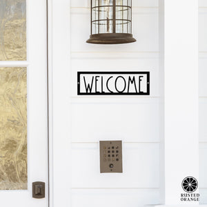 Rusted Orange Craftworks Co. OPTIONS_HIDDEN_PRODUCT EXCLUSIVE OFFER Hello, Stranger Porch Signs - 3 Styles - Metal Welcome Signs for Door