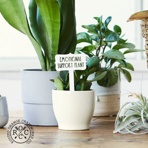 Rusted Orange Craftworks Co. OPTIONS_HIDDEN_PRODUCT Special Offer Humorous House Plant Stake - Single