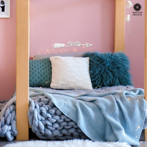 Rusted Orange Craftworks Co. OPTIONS_HIDDEN_PRODUCT Special Offer - Somerset Arrow - Personalized Metal Name Sign for Wall Decor