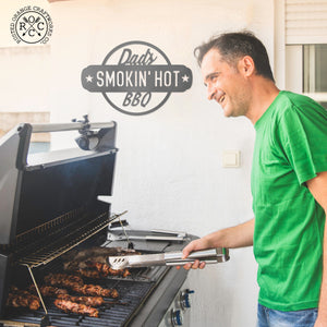 Rusted Orange Craftworks Co. Outdoor Grill Accessories Smokin' Hot Plaques - Personalized Outdoor Hanging Barbecue Signs