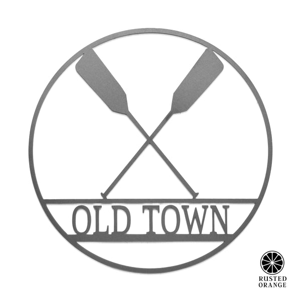 Rusted Orange Craftworks Co. Outdoor Recreation Great Outdoors Signs - 7 styles - Custom Metal Signs Outdoor Home Decor