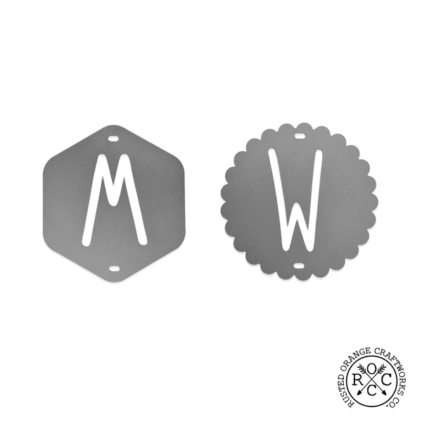 wreath badges style comparison