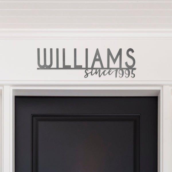 Rusted Orange Craftworks Co. Posters, Prints, & Visual Artwork [COL] Our Happy Family  - 2 Styles Personalized Family Name Signs For Home Decor