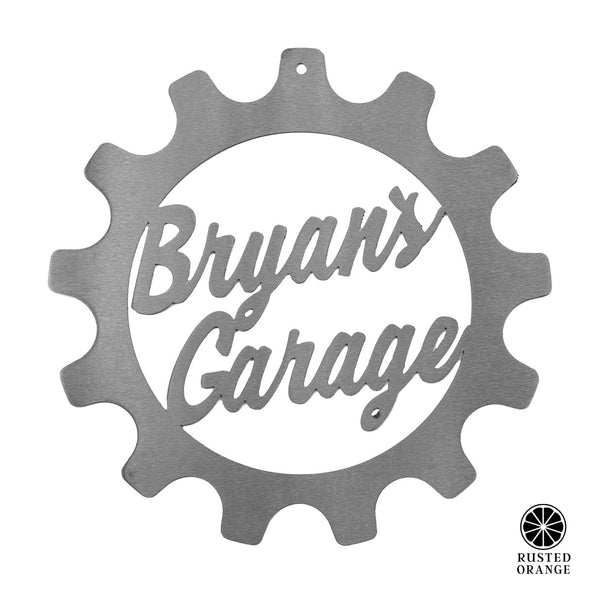Rusted Orange Craftworks Co. Posters, Prints, & Visual Artwork Just For Him Personalized Signs - BBQ, Garage, and Workshop Metal Wall Art
