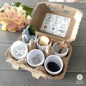 Rusted Orange Craftworks Co. Resurrection Eggs - Easter Week Story & Activity Kit