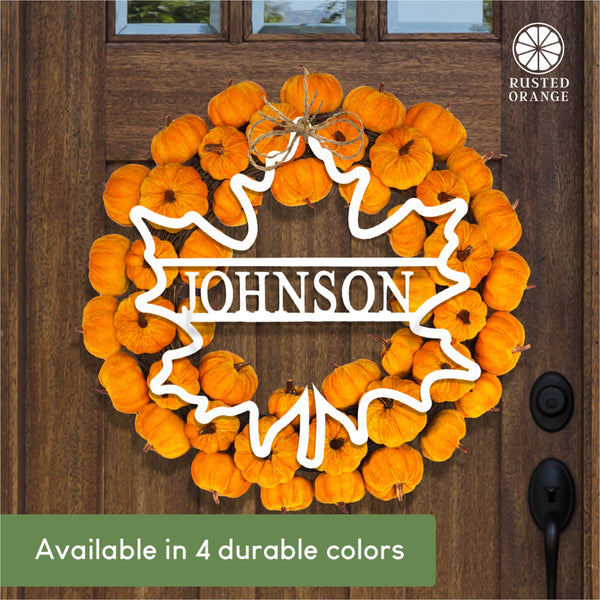 Rusted Orange Craftworks Co. Seasonal & Holiday Decorations Autumn Leaves and Pumpkin Please Collection - Halloween Wall Decor