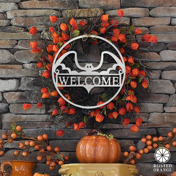 Rusted Orange Craftworks Co. Seasonal & Holiday Decorations Autumn Leaves and Pumpkin Please Collection - Halloween Wall Decor
