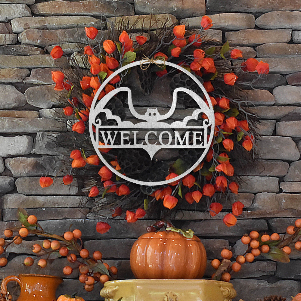 Rusted Orange Craftworks Co. Seasonal & Holiday Decorations Decor Steals Autumn Leaves and Pumpkin Please Collection - Halloween Wall Decor