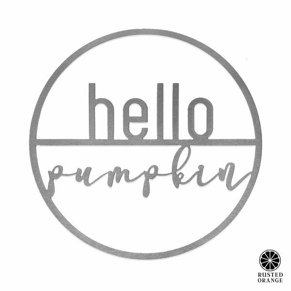 Rusted Orange Craftworks Co. Seasonal & Holiday Decorations Minimalist Fall Greetings - 7 Styles - Front Door Hanging Decorations