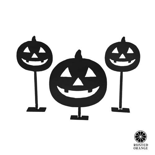 Rusted Orange Craftworks Co. Seasonal & Holiday Decorations Stand Up Halloween Figures - Tabletop Halloween Variety Decor for Home