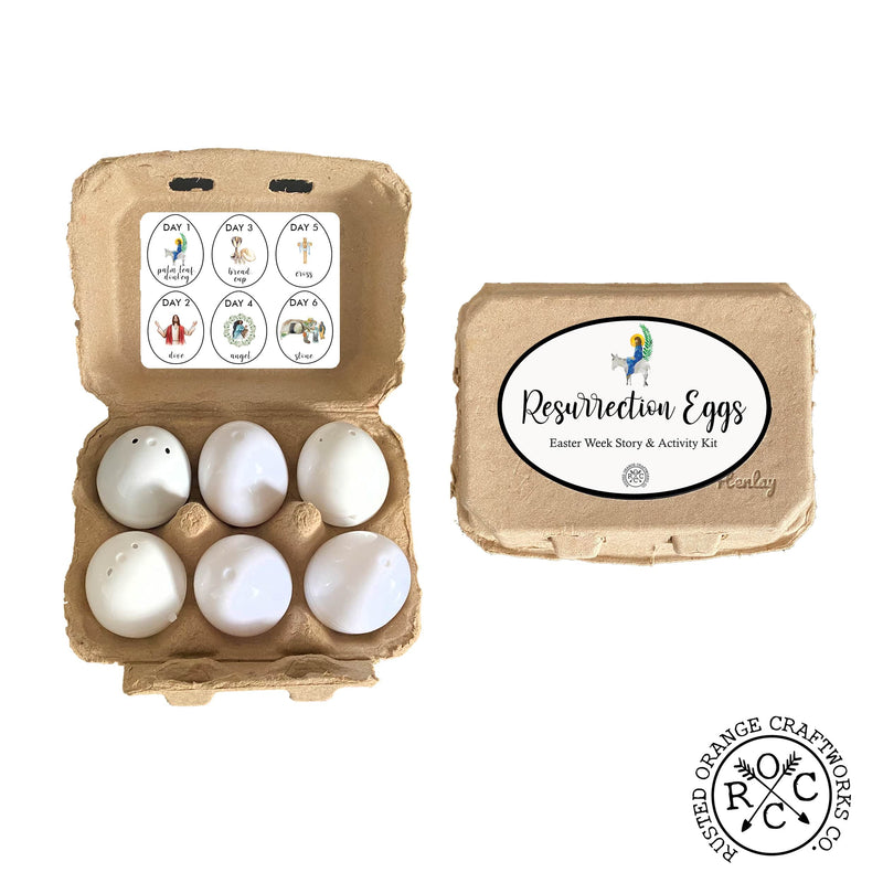 Rusted Orange Craftworks Co. Special Offer Resurrection Eggs - Easter Week Story & Activity Kit