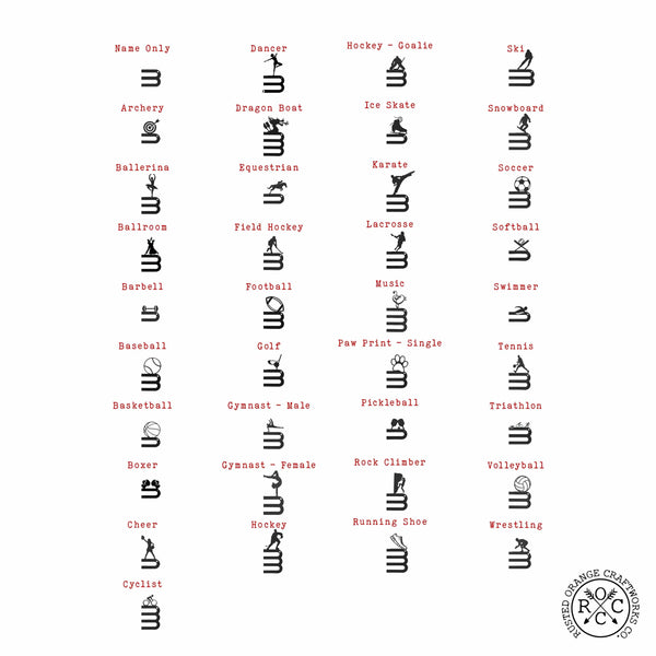 award rack style comparison sheet