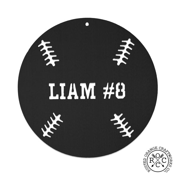 Rusted Orange Craftworks Co. Sporting Goods Sports Balls Magnetic Board - 6 Styles - Sports-themed Magnet Board For Wall
