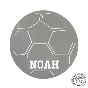 Rusted Orange Craftworks Co. Sporting Goods Sports Balls Magnetic Board - 6 Styles - Sports-themed Magnet Board For Wall