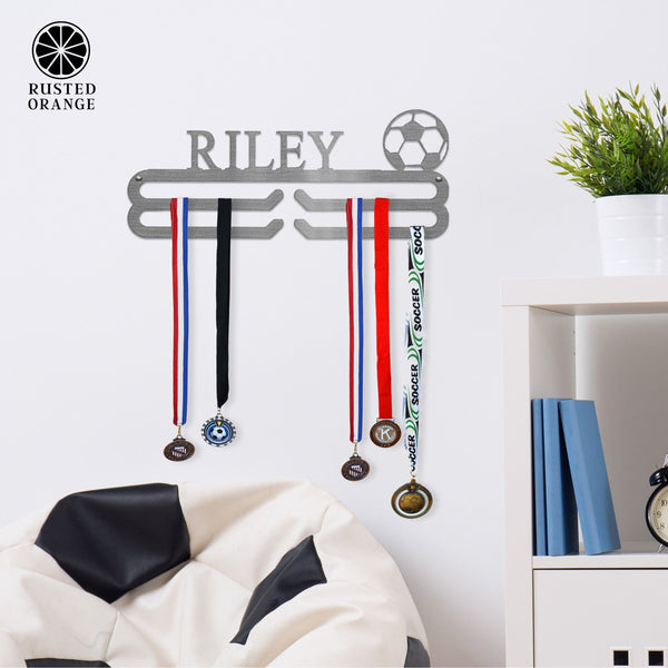 Rusted Orange Craftworks Co. Trophies & Awards Special Offer Medal Holder - 30+ Styles - Medal Hanger Holder Display Rack for Awards or Ribbons