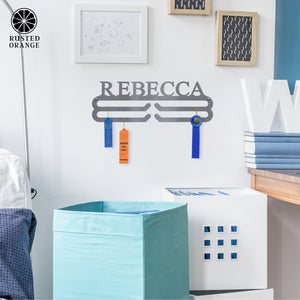 Rusted Orange Craftworks Co. Trophies & Awards Special Offer Medal Holder - 30+ Styles - Medal Hanger Holder Display Rack for Awards or Ribbons