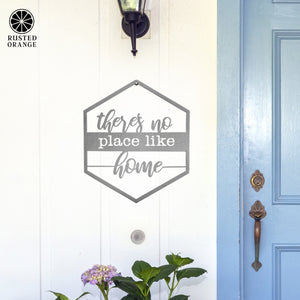 Rusted Orange Craftworks Co. Wreaths & Garlands Hexagon Door Greetings - Welcome to Our Home Modern Rustic Word Art