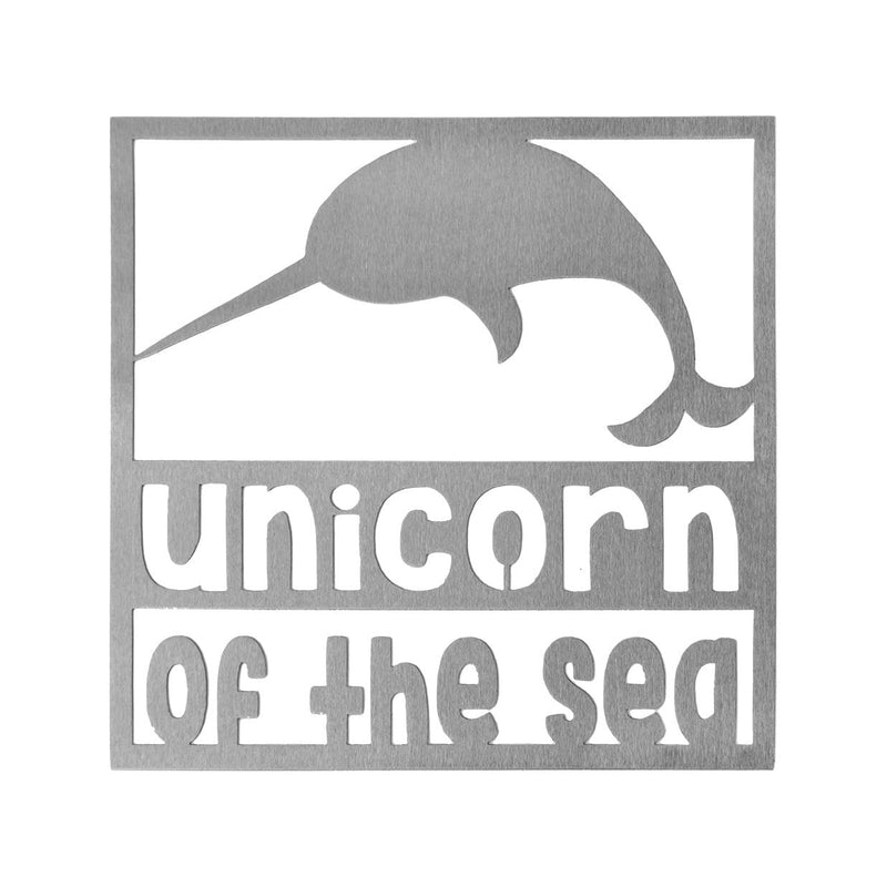 narwhal sign unicorn of the sea style