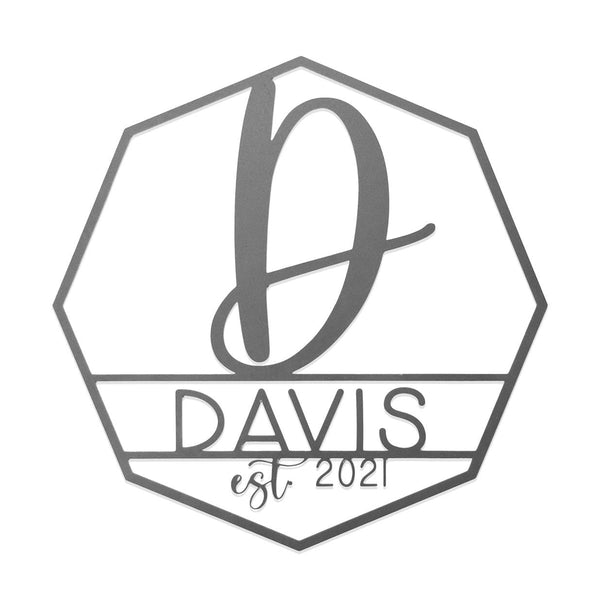 monogram letter d