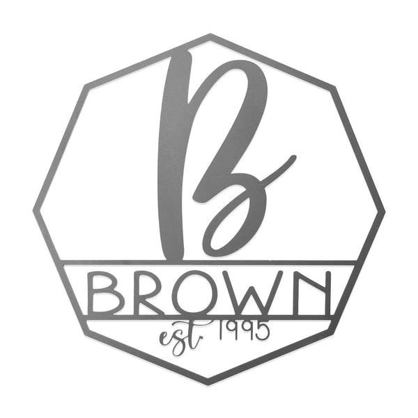monogram letter b