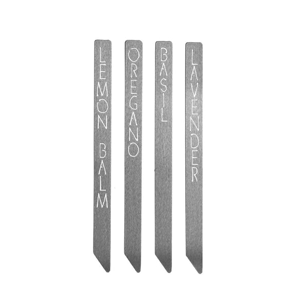 Metal garden markers