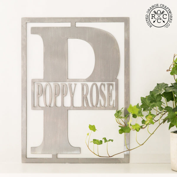 monogram letter p