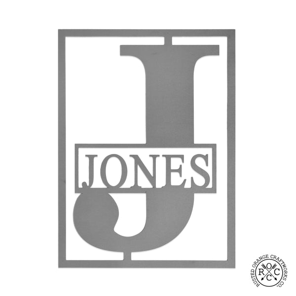 monogram letter j