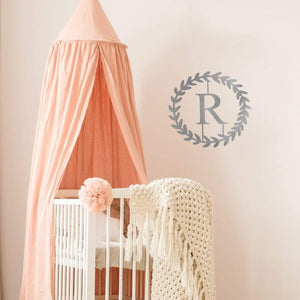monogram in nursery