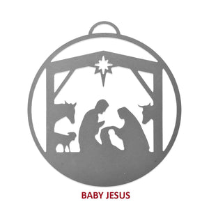baby jesus ornament